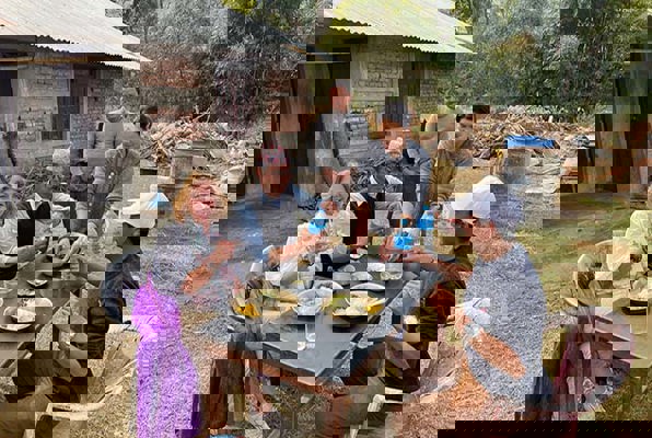 Vrijwilligerswerk Nepal community project eten