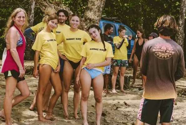 Zee schildpadden project Costa Rica groep