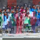 Vrijwilligerswerk Nepal op het schoolplein 