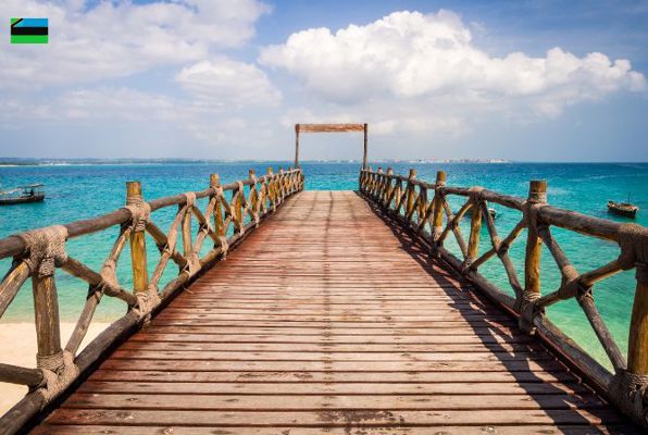 Zanzibar mooie brug 