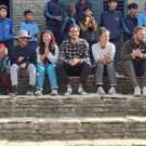 Onderwijs project Nepal Ruma kinderen op de trap